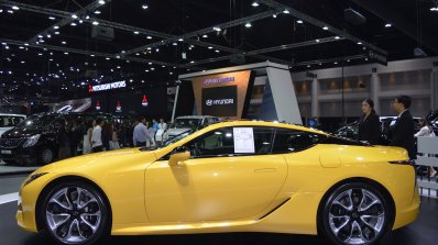 Lexus LC 500 profile at 2017 Thai Motor Expo