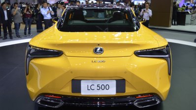 Lexus LC 500 rear at 2017 Thai Motor Expo