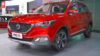 MG ZS front three quarters left side at 2017 Thai Motor Expo