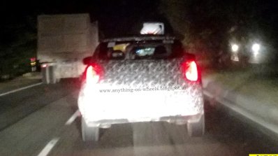 Mahindra S201 spy shot