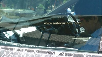 Mahindra U321 spy picture interior