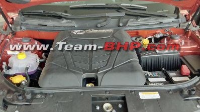Mahindra XUV500 petrol engine bay