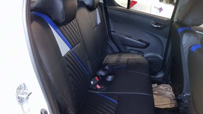Maruti Swift Limited Edition rear seats