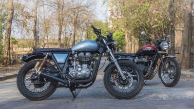 Royal Enfield Continental GT Rudra by Nomad Motorcycles right side