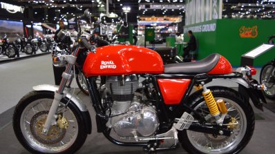 Royal Enfield Continental GT left side at 2017 Thai Motor Expo