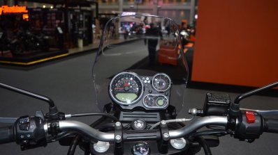 Royal Enfield Himalayan FI cockpit at 2017 Thai Motor Expo