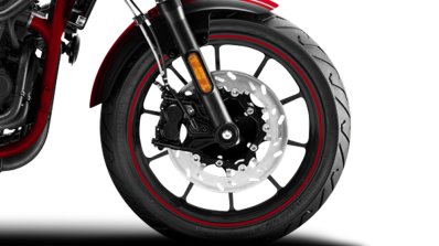 SYM Wolf CR 300i Black press front wheel