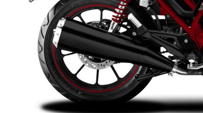 SYM Wolf CR 300i Black press rear wheel