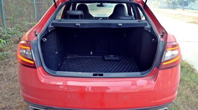 Skoda Octavia RS review test drive boot space