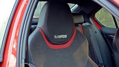 Skoda Octavia RS review test drive front seat