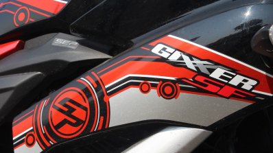 Suzuki Gixxer SF SP FI ABS review fairing decals