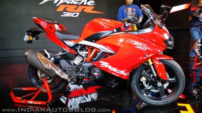 TVS Apache RR 310 side view