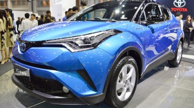 Toyota C-HR at Thai Motor Expo 2017 front three quarters