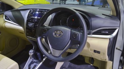 Toyota Yaris Ativ dashboard at 2017 Thai Motor Expo