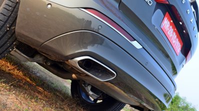 Volvo XC60 test drive review exhaust