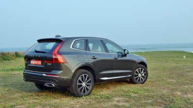 Volvo XC60 test drive review front angle rear angle