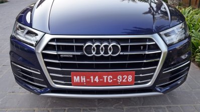 2018 Audi Q5 test drive review nose