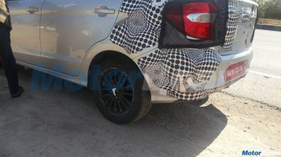2018 Ford Aspire (facelift) alloy wheel spy shot