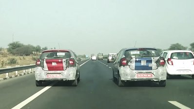 2018 Ford Figo (facelift) rear spy shot