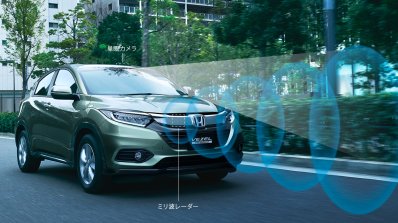 2018 Honda Vezel (2018 Honda HR-V) facelift Honda Sensing