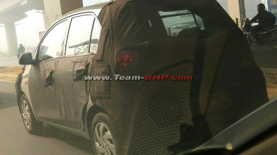 2018 Hyundai Santro (Hyundai AH2) rear three quarters left side spy shot