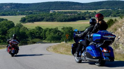 2018 Indian Roadmaster Elite press action rear left quarter