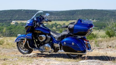 2018 Indian Roadmaster Elite press left side