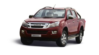 2018 Isuzu D-Max V-Cross front three quarters