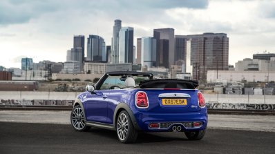 2018 MINI Convertible (facelift) rear three quarters