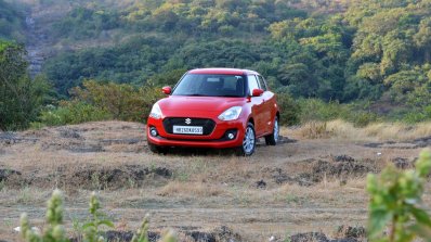 2018 Maruti Swift test drive review front