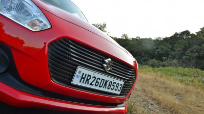 2018 Maruti Swift test drive review grille