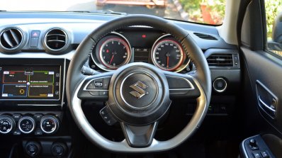 2018 Maruti Swift test drive review steering