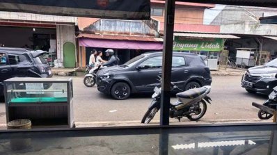 Datsun Cross profile spy shot