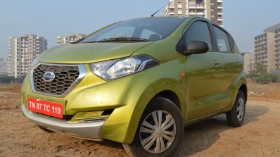 Datsun redi-GO 1.0 MT Lime close view