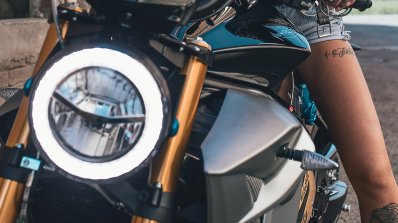 Energica EsseEsse9 press headlight