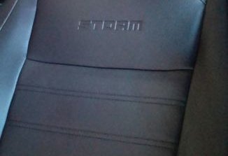 Ford EcoSport Storm interior seat spy shot