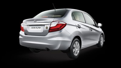 Honda Amaze Pride Edition rear three quarters