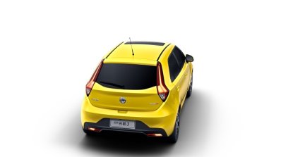 MG 3 facelift rear angle view