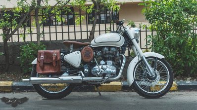 royal enfield side box metal