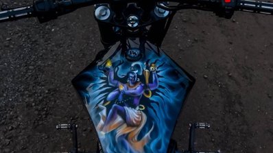 Royal Enfield Thunderbird 350 Nataraj cockpit