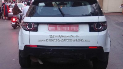 Tata H5 (Tata Q501) rear spy shot