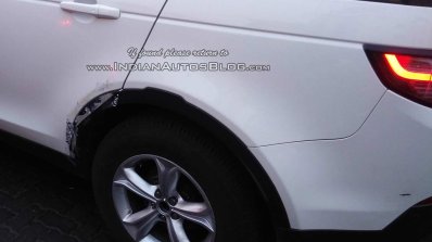 Tata H5 (Tata Q501) wheel arch spy shot