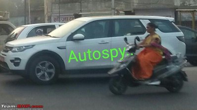 Tata Q501 left side spy shot