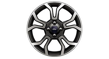 U.S.-spec 2018 Ford EcoSport Titanium optional 17-inch wheels