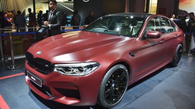 2018 BMW M5 First Edition front angle