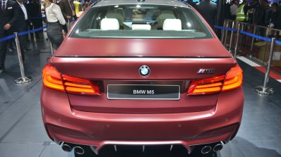 2018 BMW M5 First Edition rear