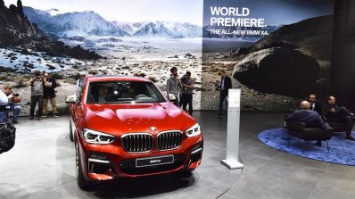 2018 BMW X4 M40d at 2018 Geneva Motor Show