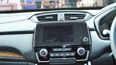 2018 Honda CR-V infotainment system at Auto Expo 2018