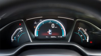 2018 Honda Civic diesel instrument panel