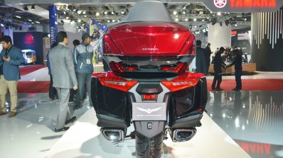 2018 Honda Goldwing Tour rear at 2018 Auto Expo